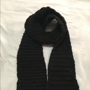 Hand knitted scarf